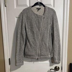 Eileen Fisher Gray Textured Women's Jacket